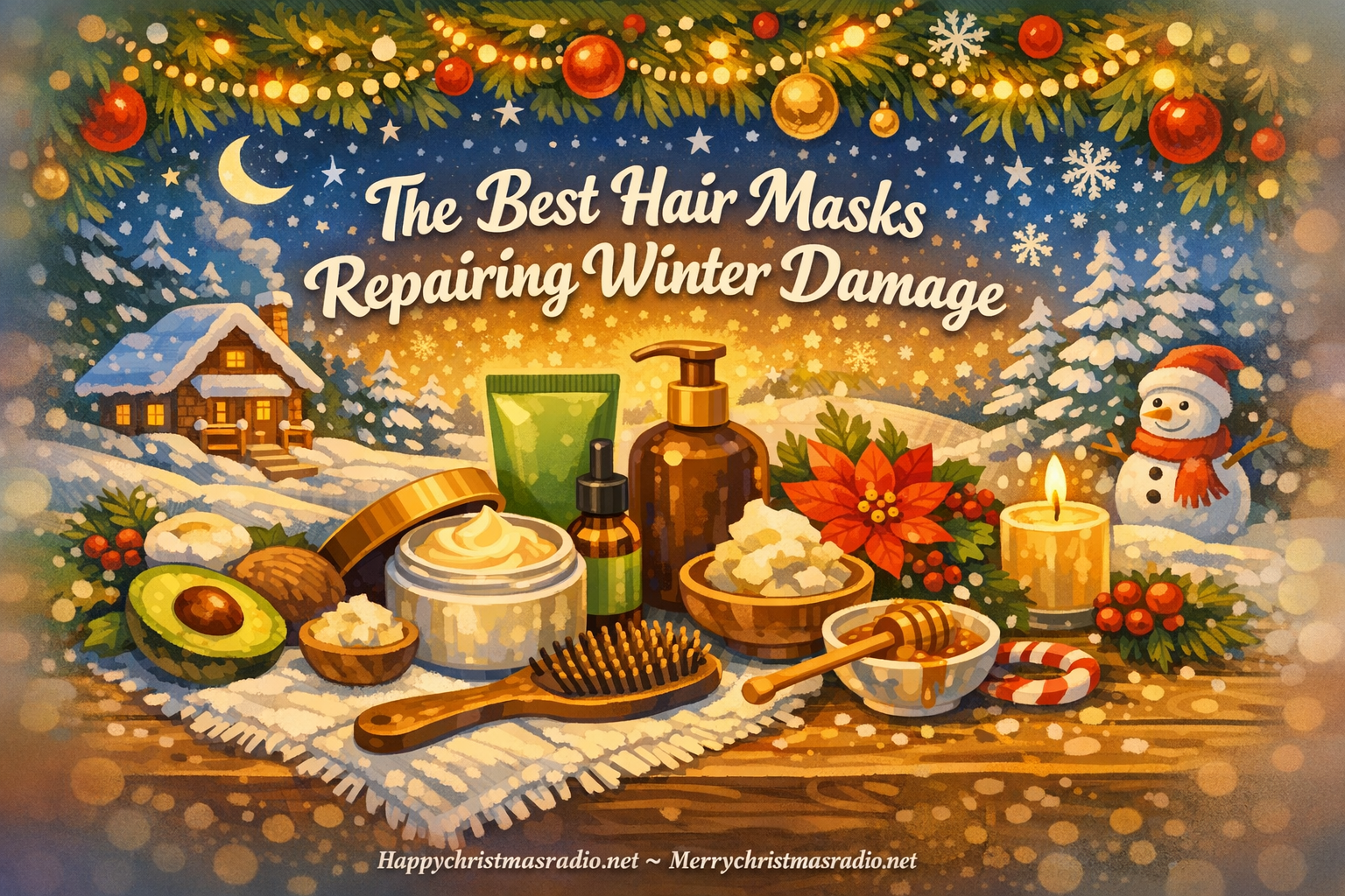 The Best Hair Masks for Repairing Winter Damage