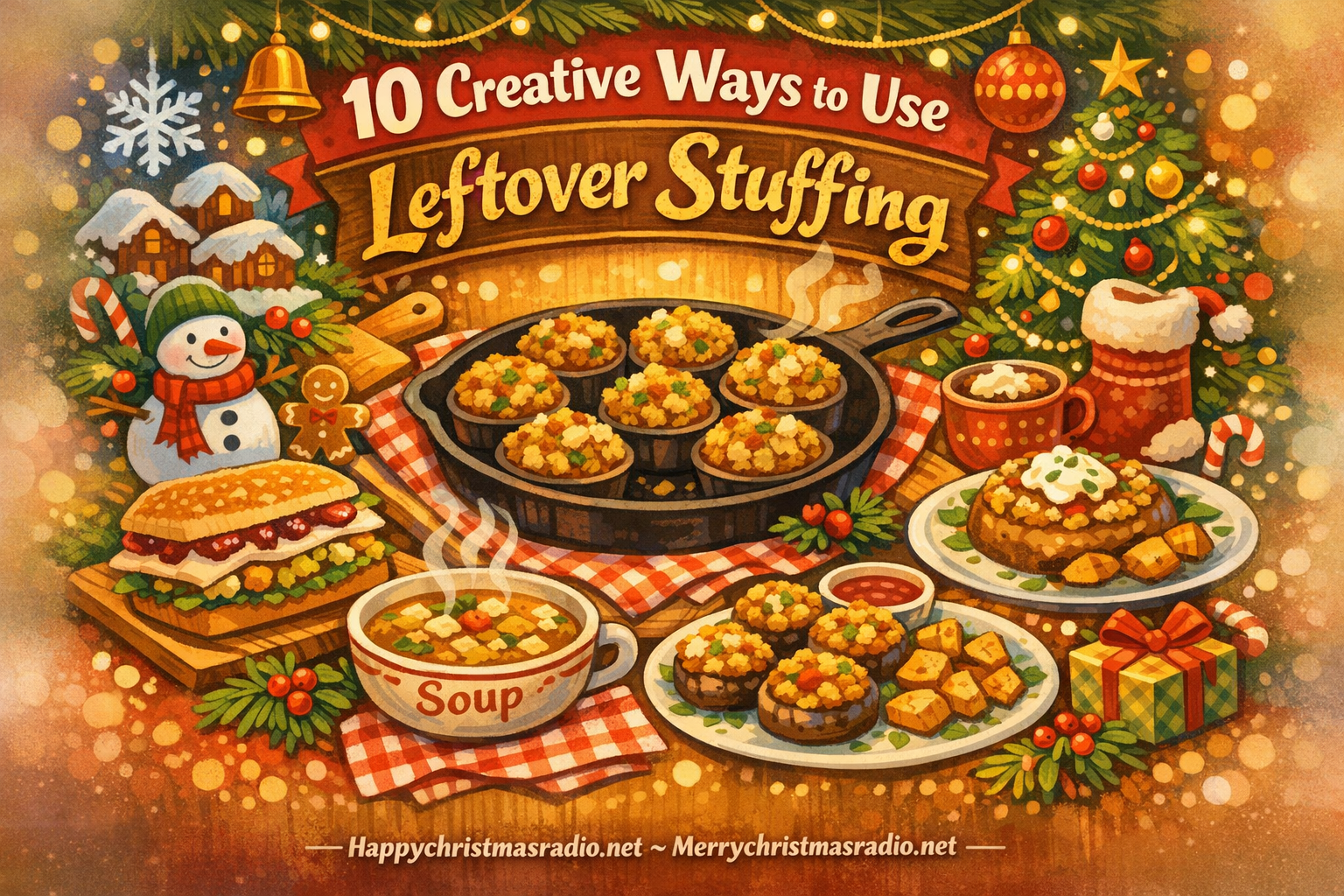 10 Creative Ways to Use Leftover Stuffing