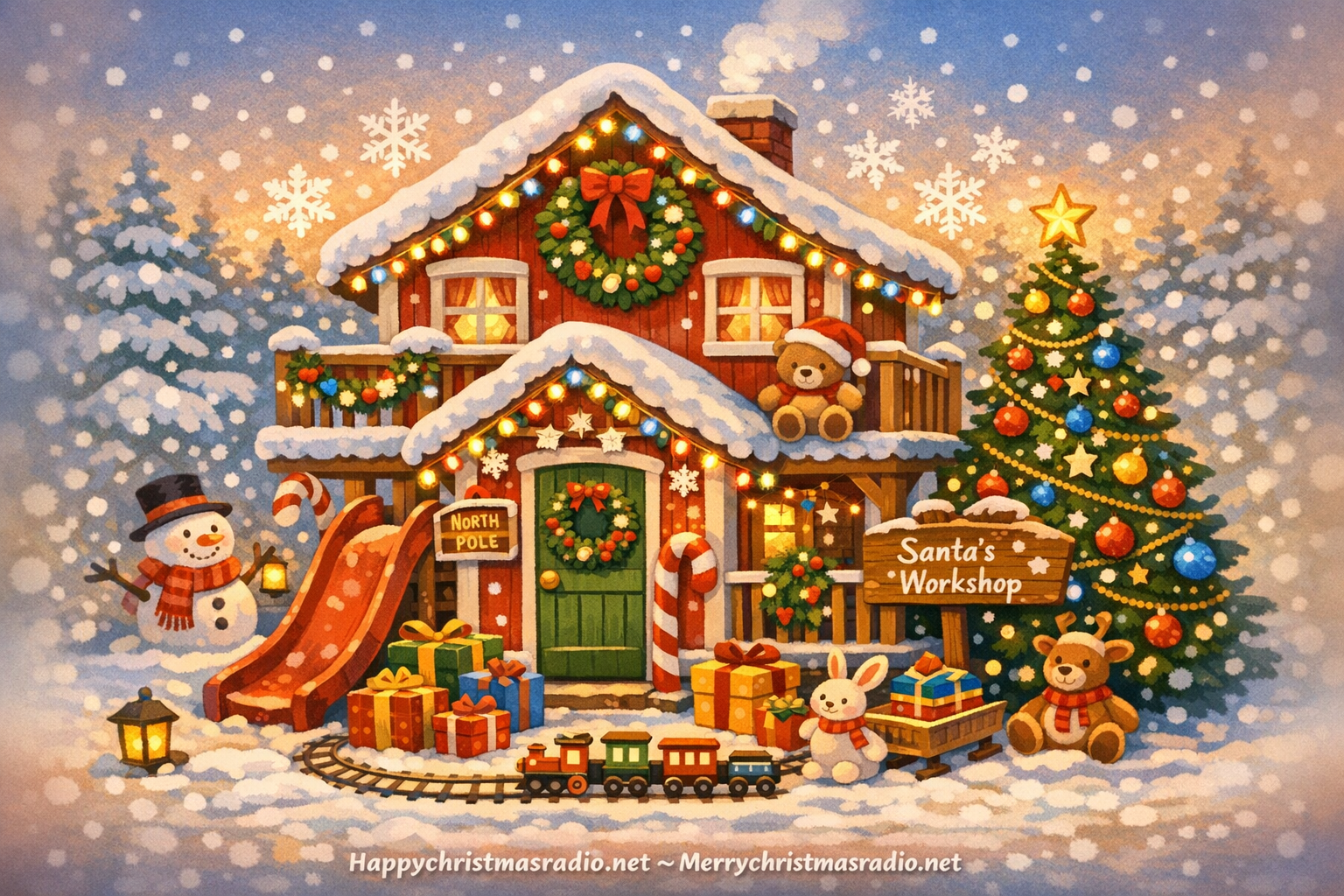 How to Create a Festive Playhouse for Christmas