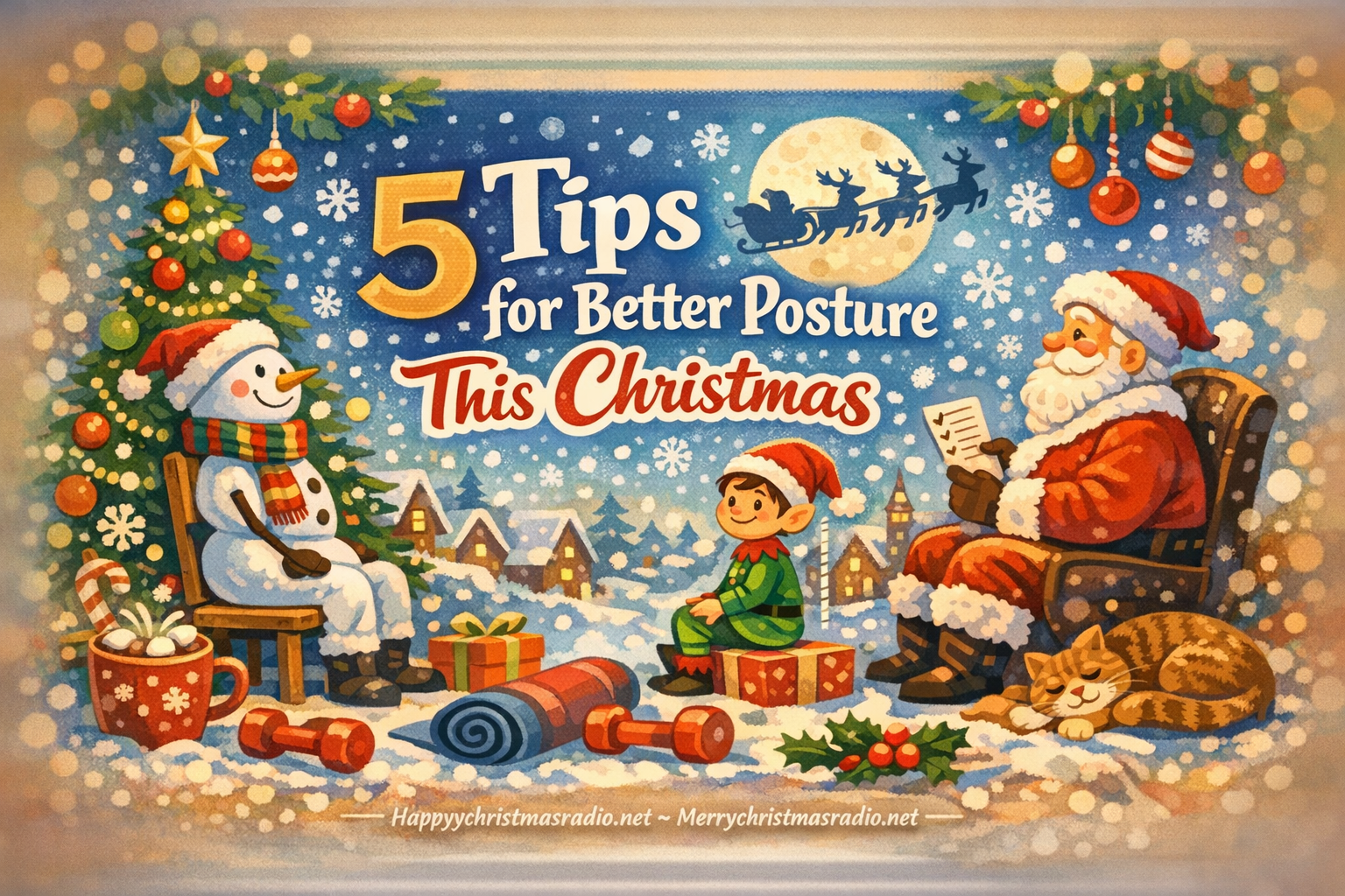 5 Tips for Better Posture This Christmas