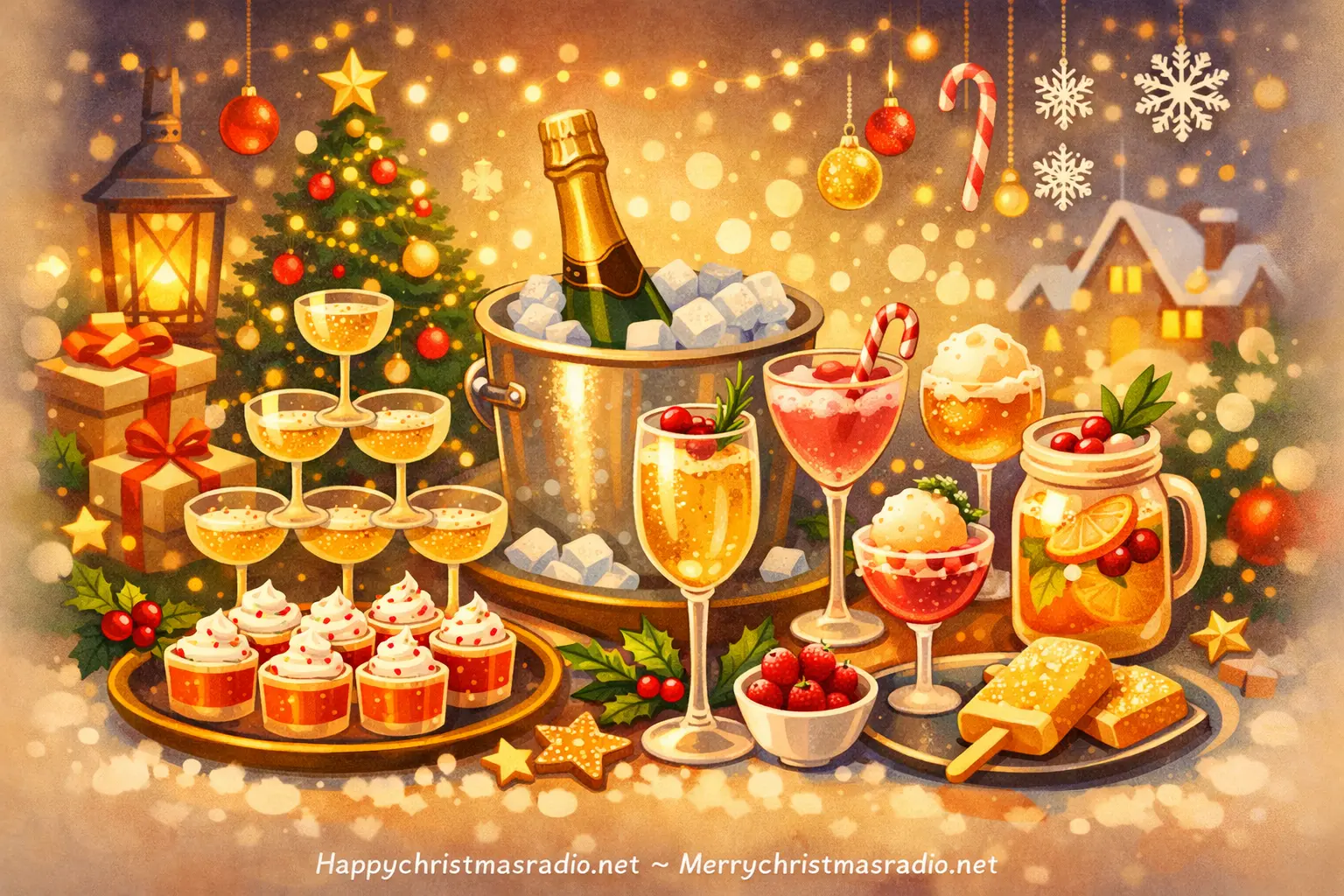 5 Creative Ways to Serve Champagne for Christmas Cheer