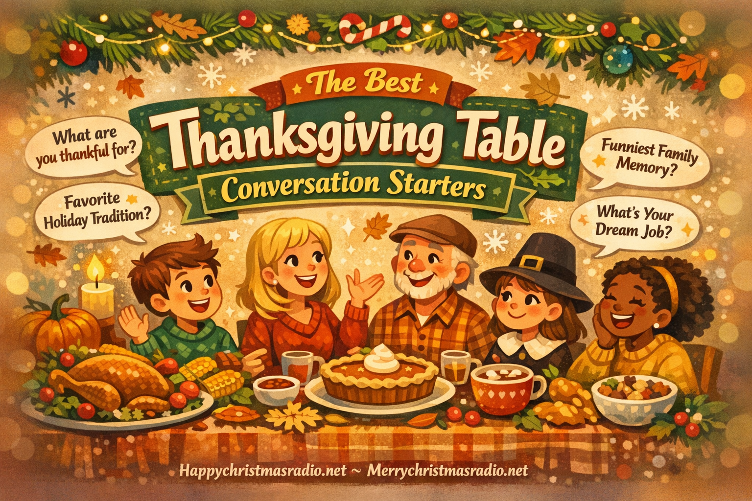 The Best Thanksgiving Table Conversation Starters