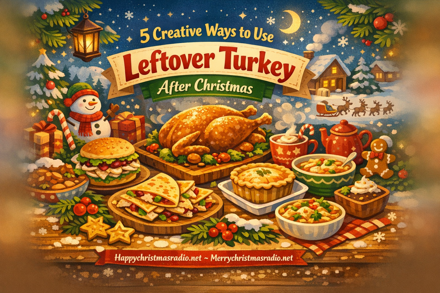 5 Creative Ways to Use Leftover Turkey After Christmas