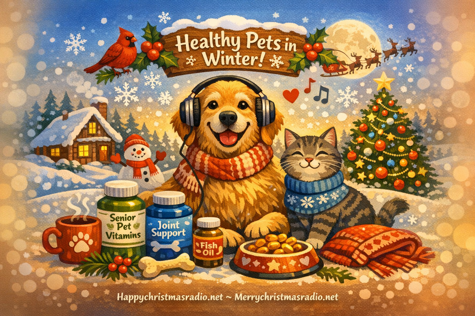 The Best Health Supplements for Aging Pets in Winter