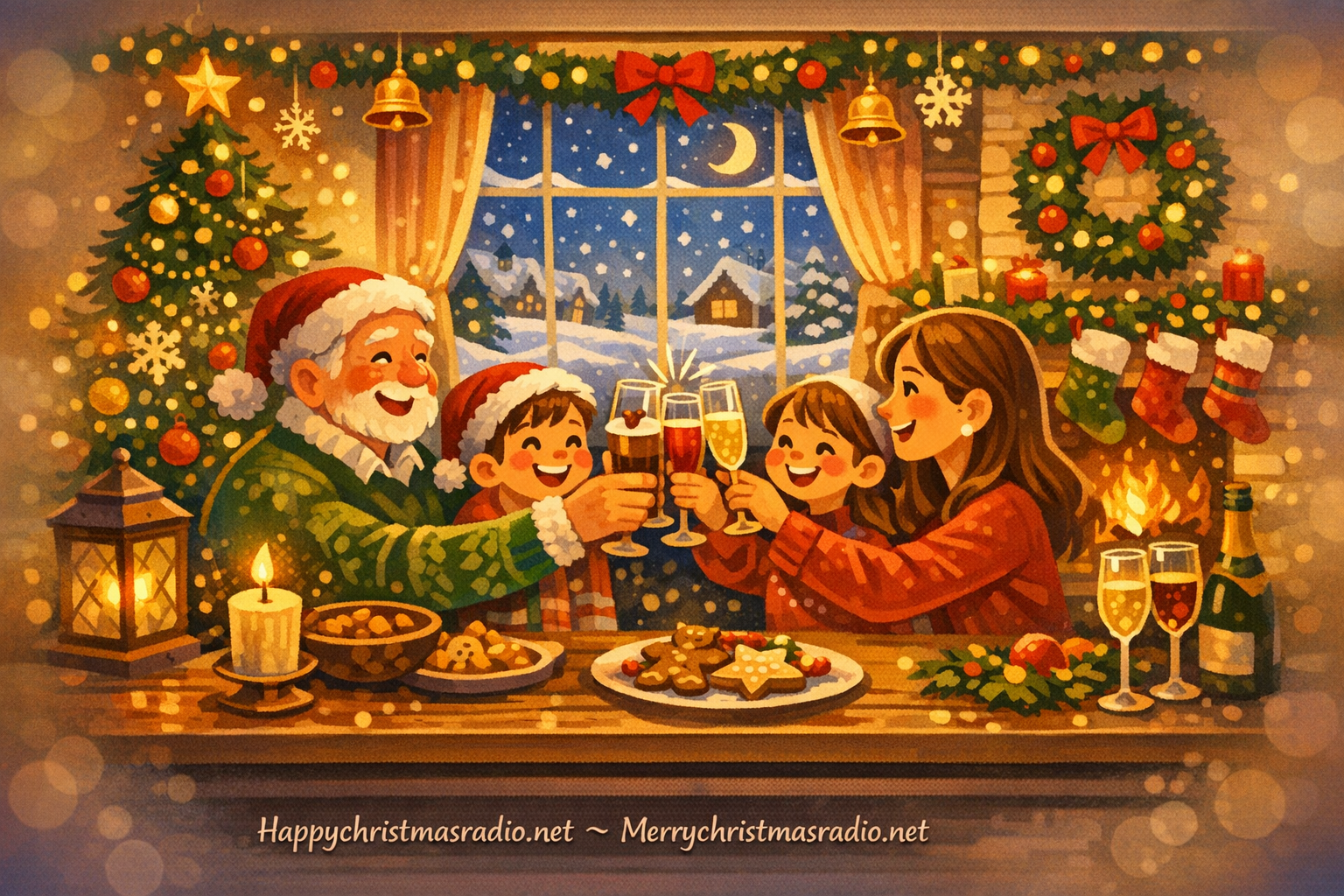 The Heartwarming Tradition of The Christmas Eve Toast