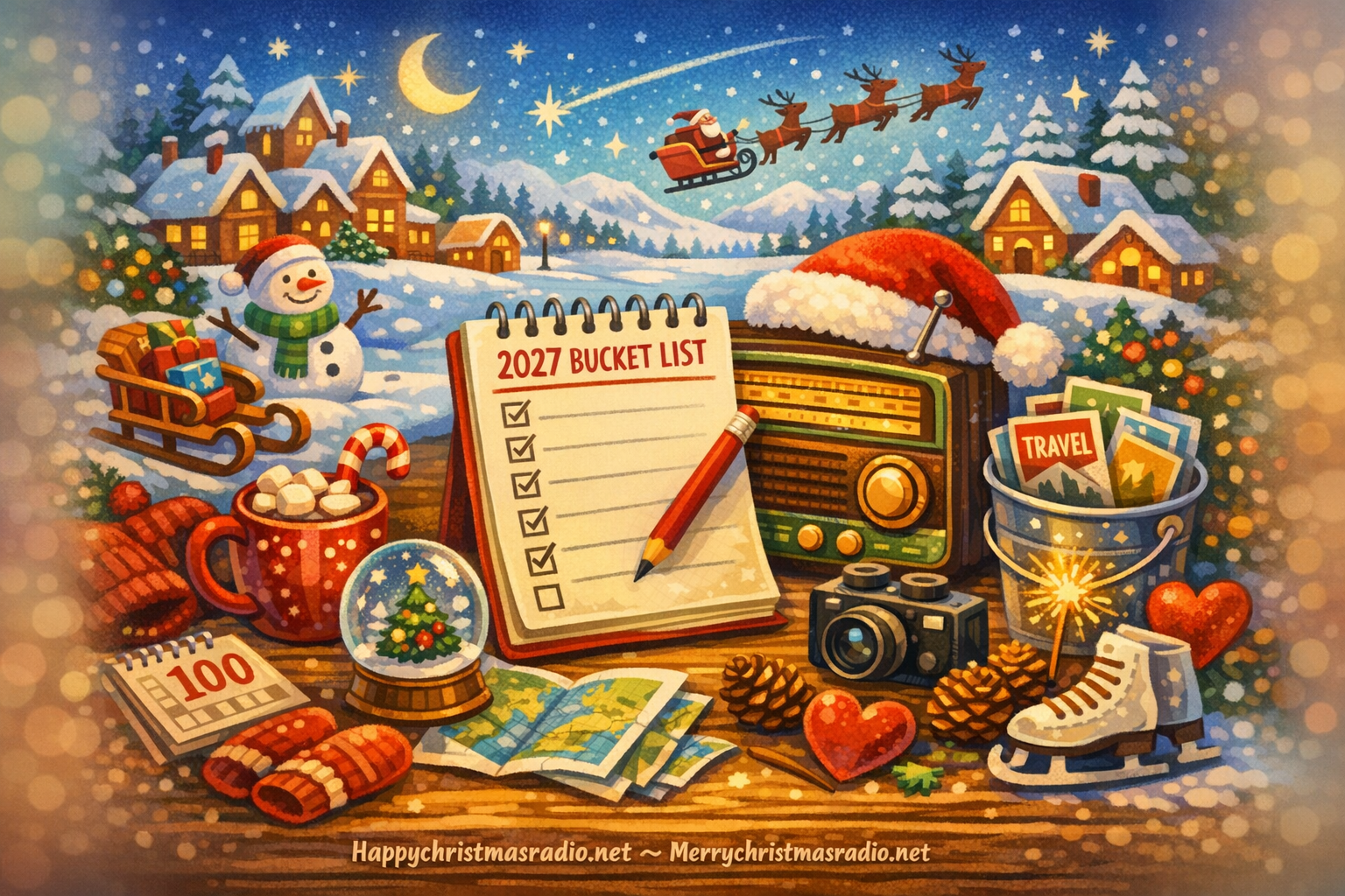 Create Your Bucket List for the First 100 Days of 2027