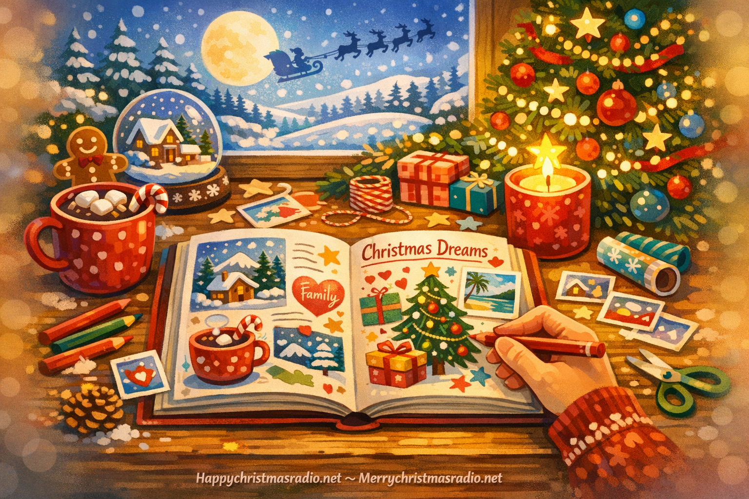 How to Create a Vision Journal for Christmas Dreams