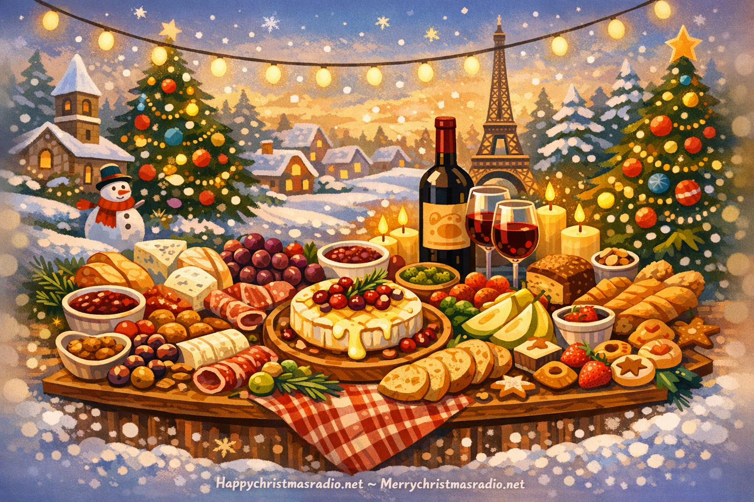 A Guide to French Style Grazing Tables for Christmas Parties