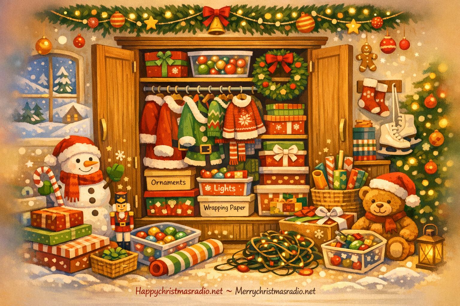 5 Ways to Organize Your Christmas Closet