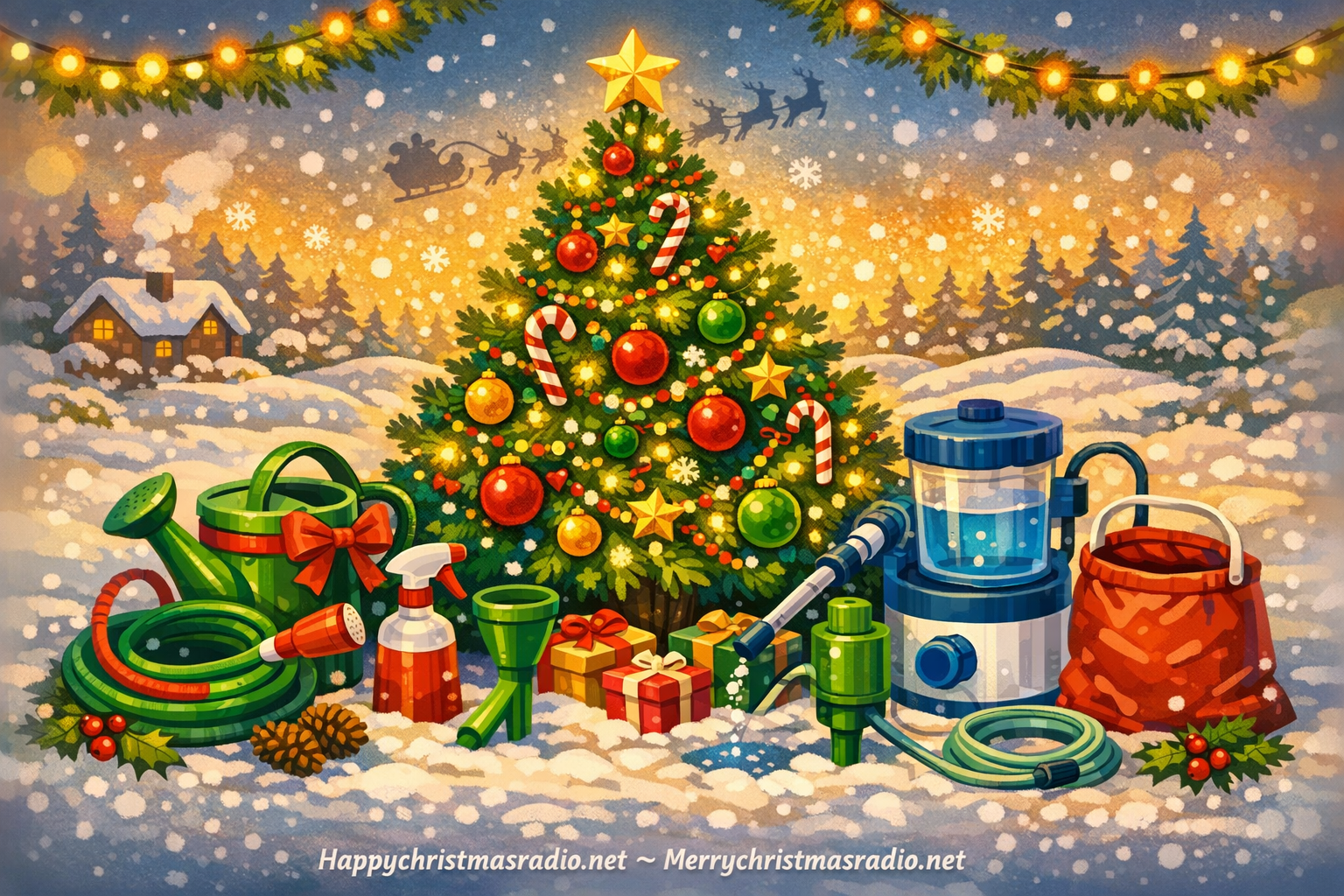 Best Christmas Tree Watering Tools