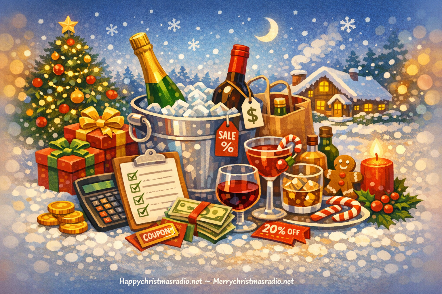 5 Ways to Save on Wine and Spirits for Christmas Parties
