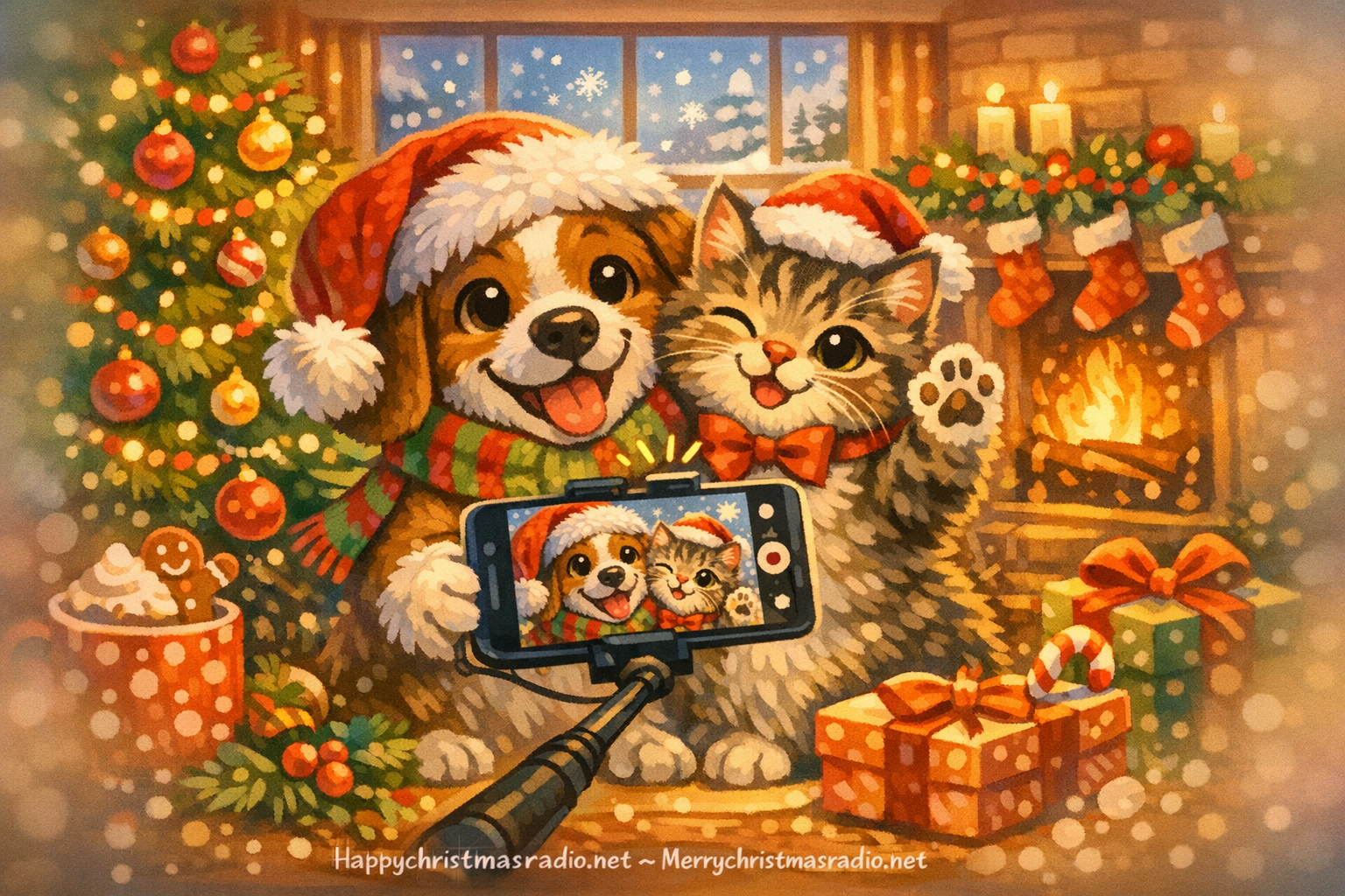 How to Take the Perfect Pet Selfie for Christmas