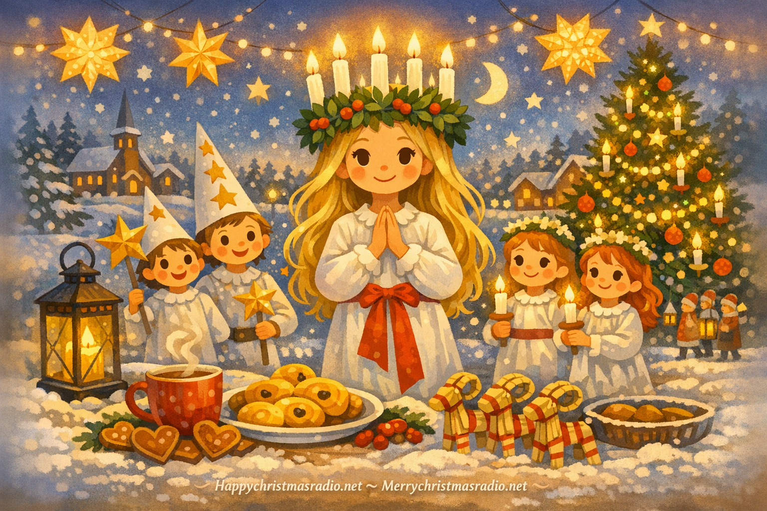 The Festival of Lights: St. Lucia Day in Sweden