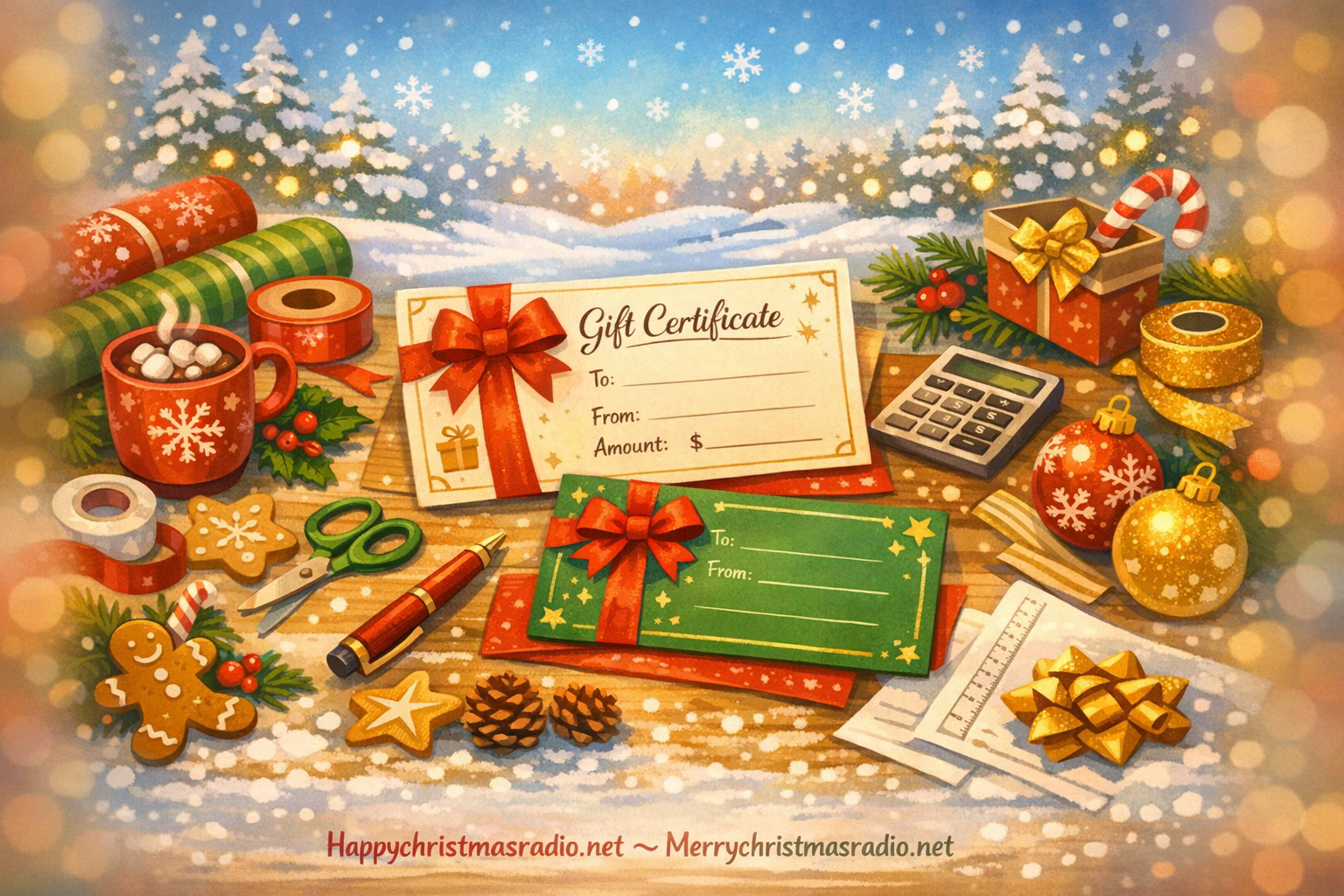 How to Create a Holiday Gift Certificate