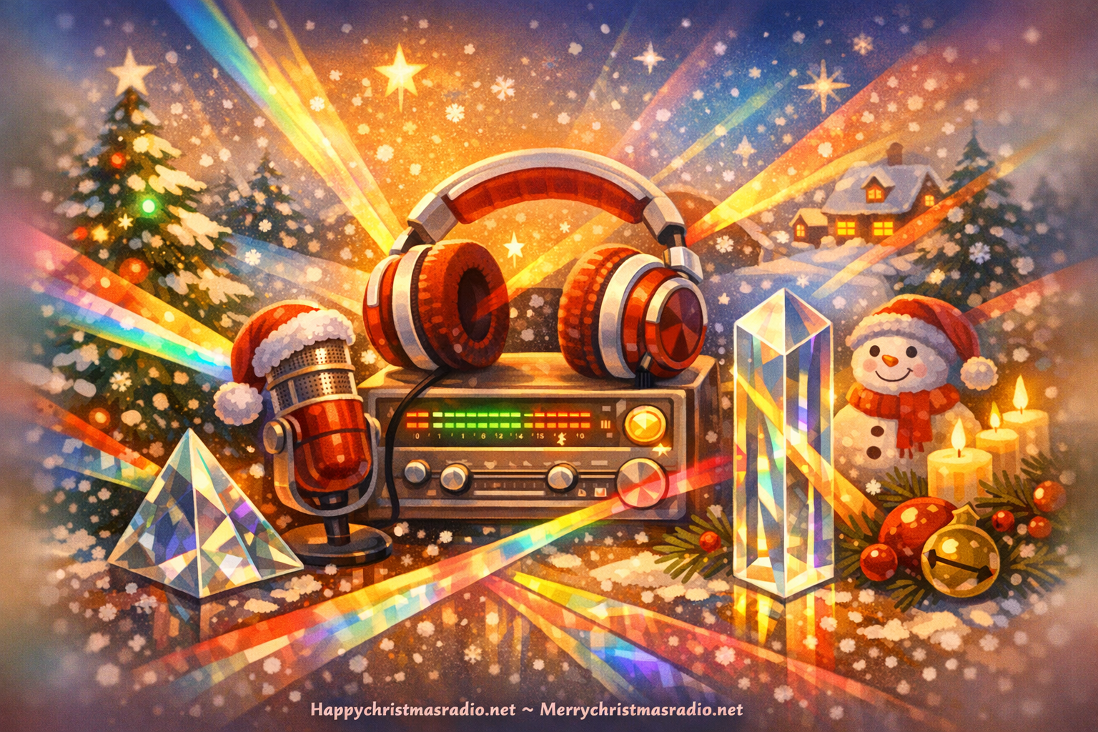 How to Use Prisms for Creative Holiday Effects