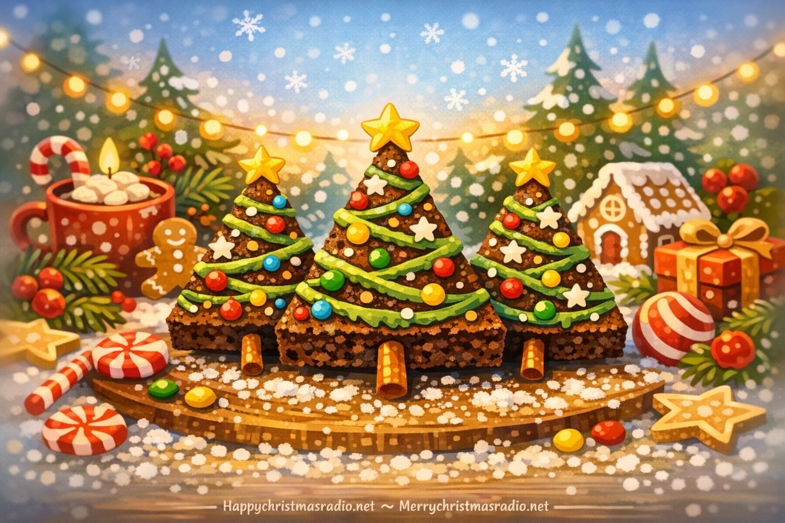 Delicious Christmas Tree Brownies to Brighten Your Holiday