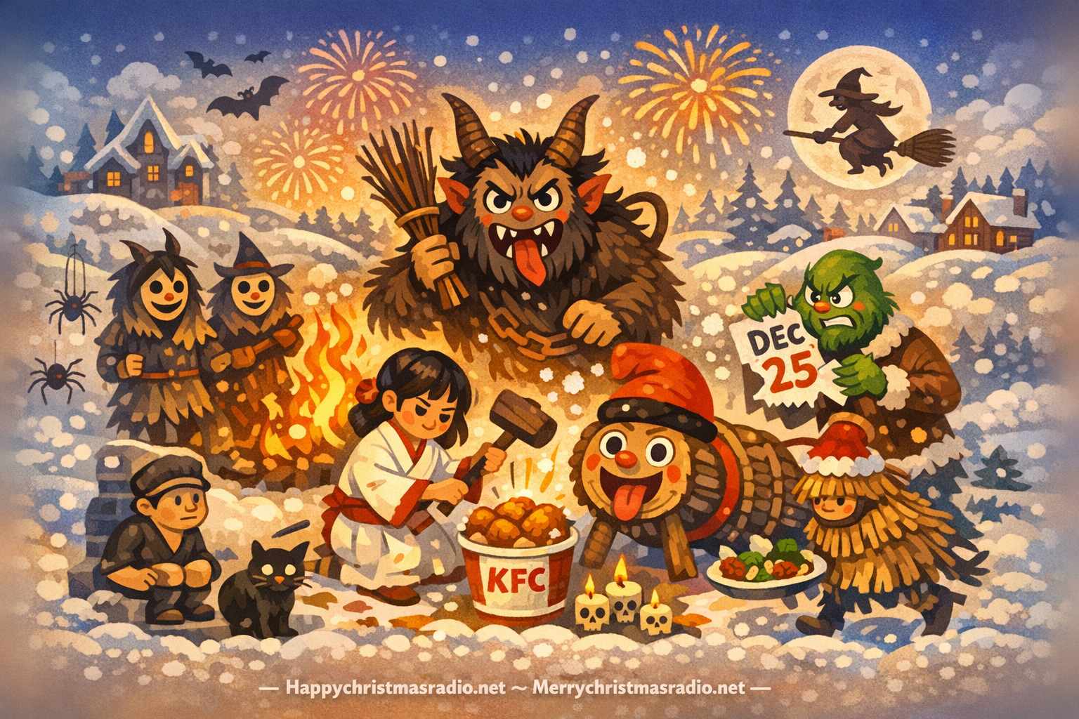 5 'Anti-Christmas' Traditions Around the World