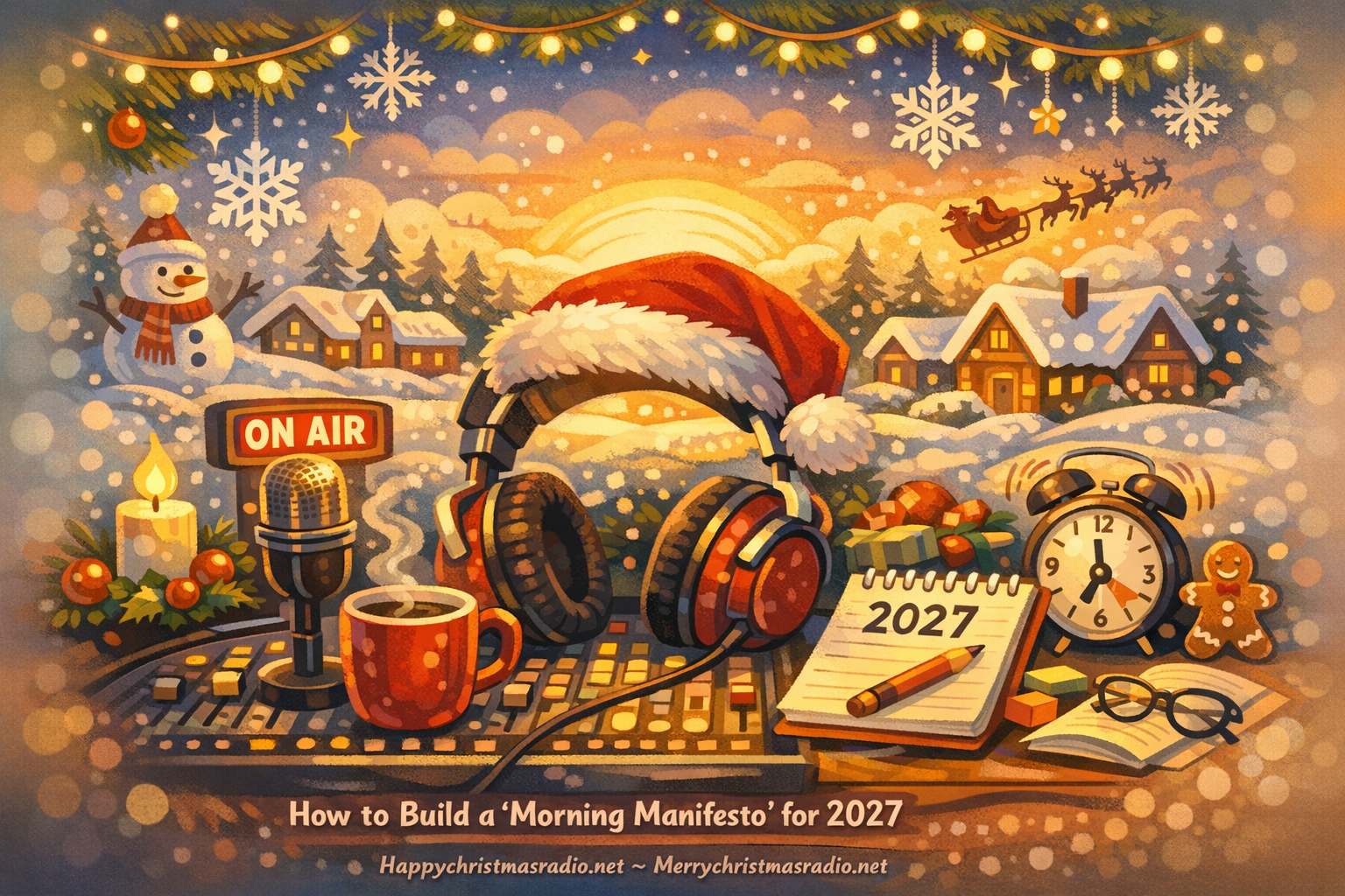 How to Build a 'Morning Manifesto' for 2027