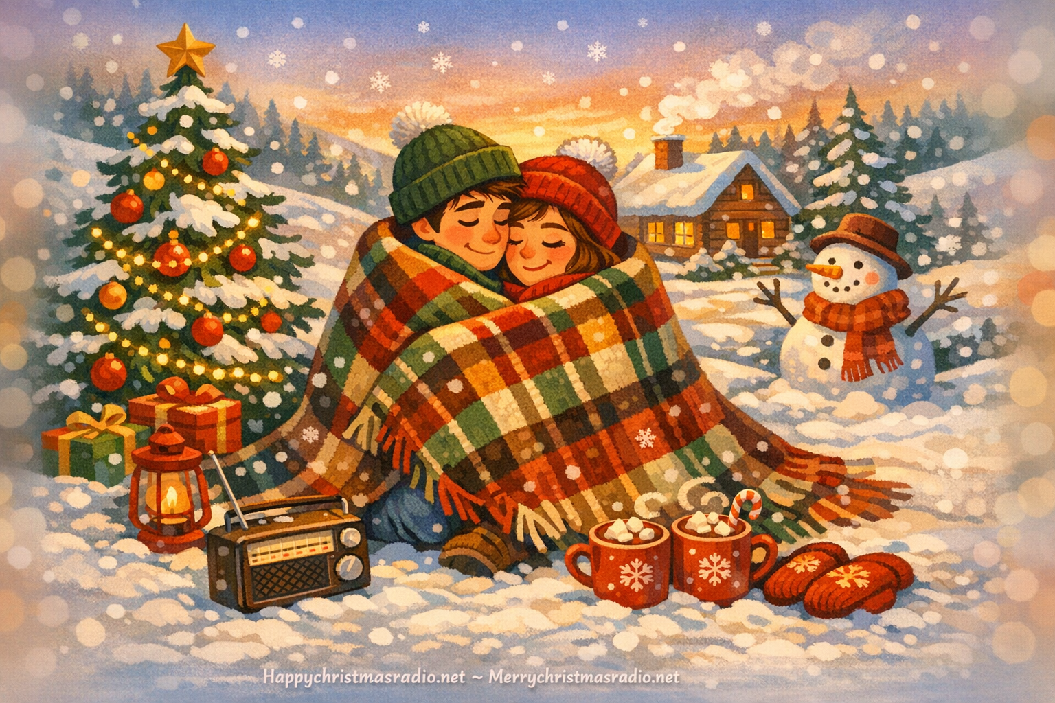 Embracing Holiday Cheer with Vintage Wool Blankets