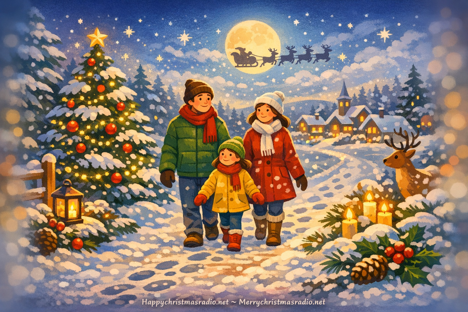 Start a Gratitude Walk This Christmas Eve