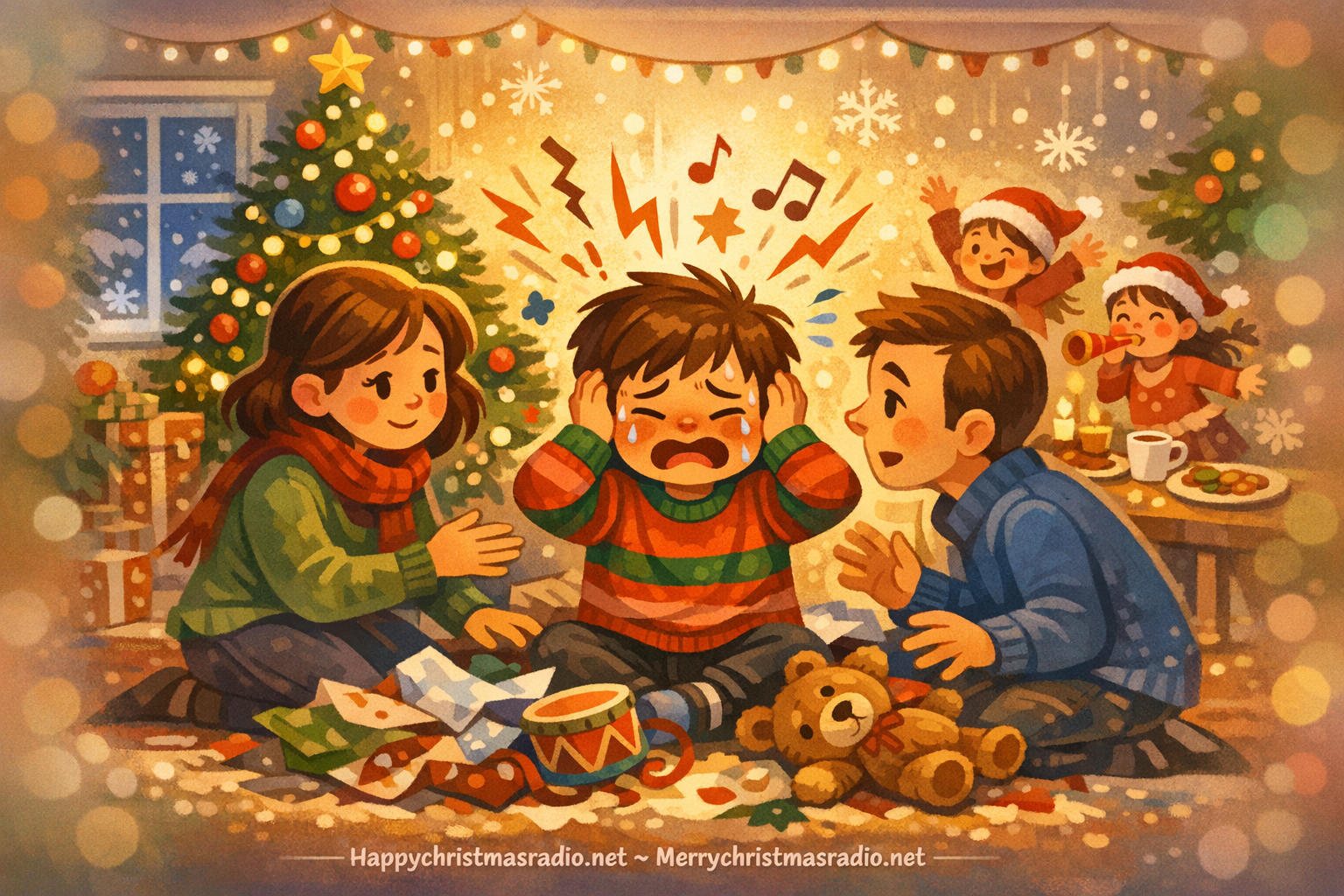 How to Handle Sensory Meltdowns During Christmas Festivities