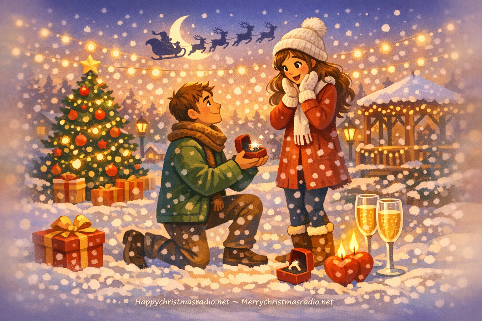 How to Plan a Christmas Proposal: Tips and Ideas
