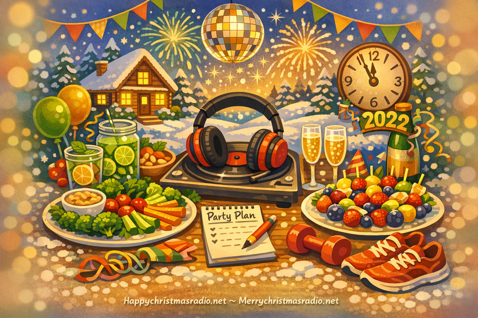 How to Plan a Healthy New Year’s Eve Party