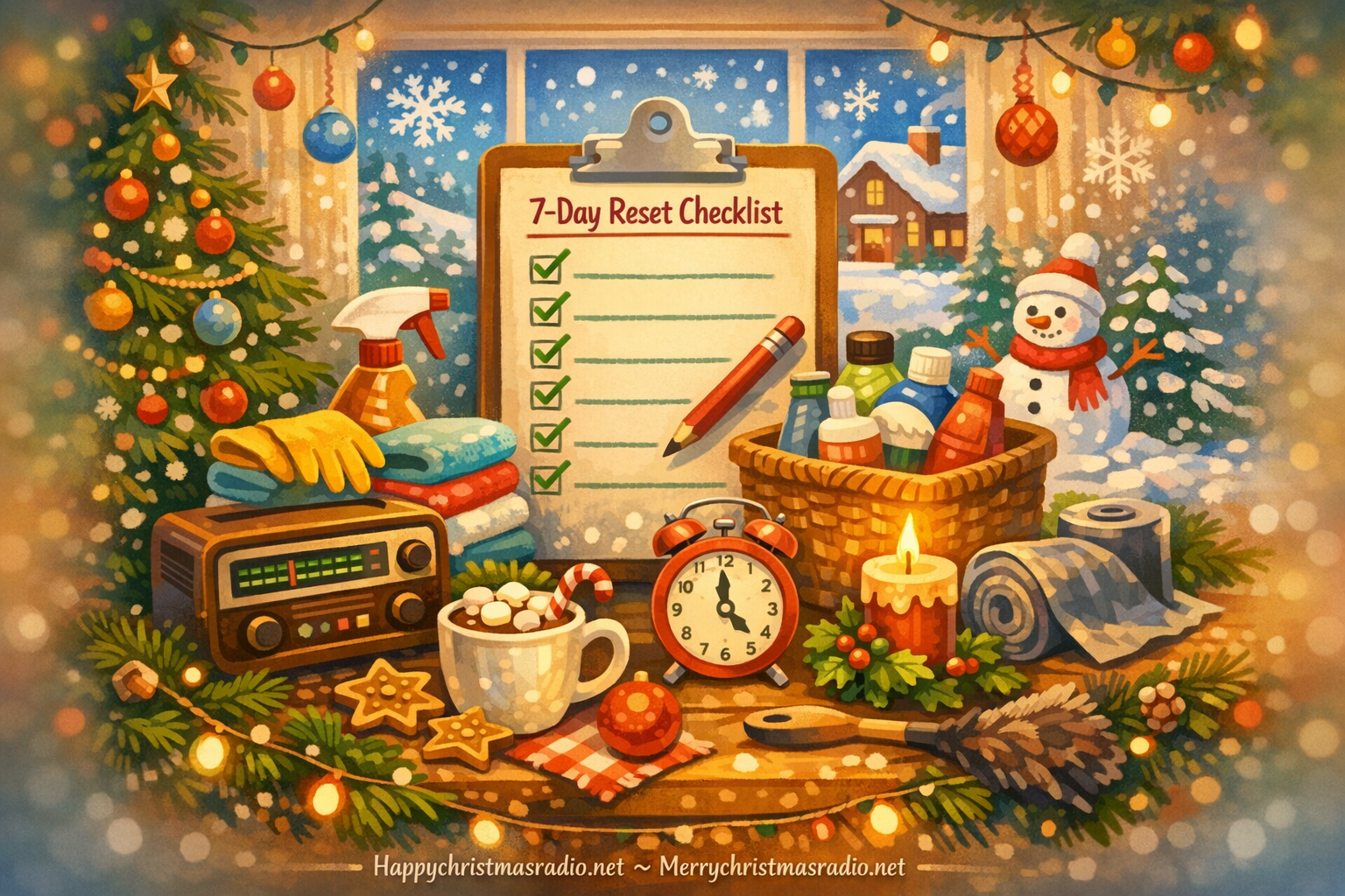 The 7-Day Reset Checklist for Your Entire House