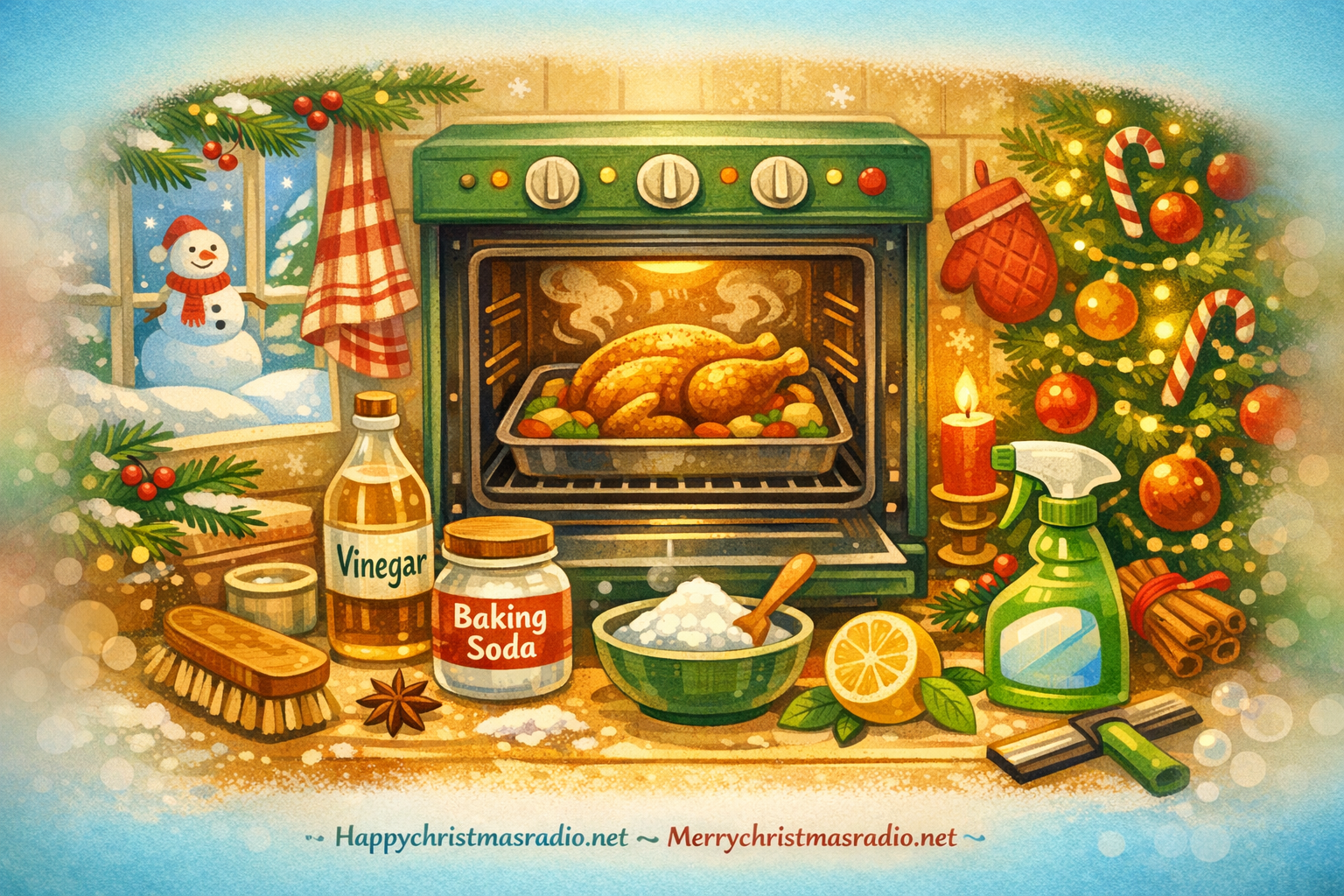 How to Clean Your Oven Naturally for Christmas