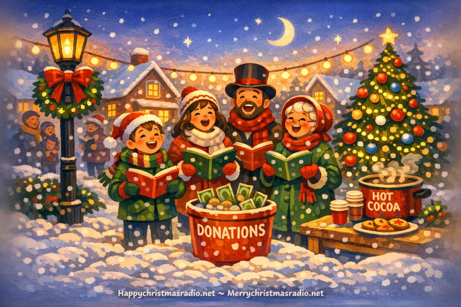 The Tradition of Neighborhood Caroling: A Christmas Fundraiser