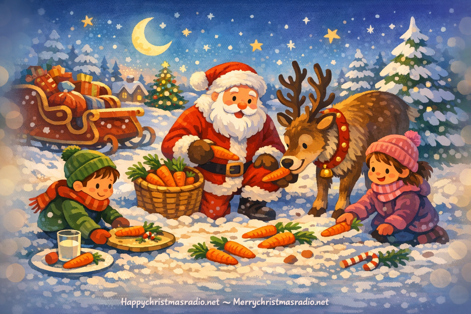 The Tradition of Leaving Carrots for the Reindeer