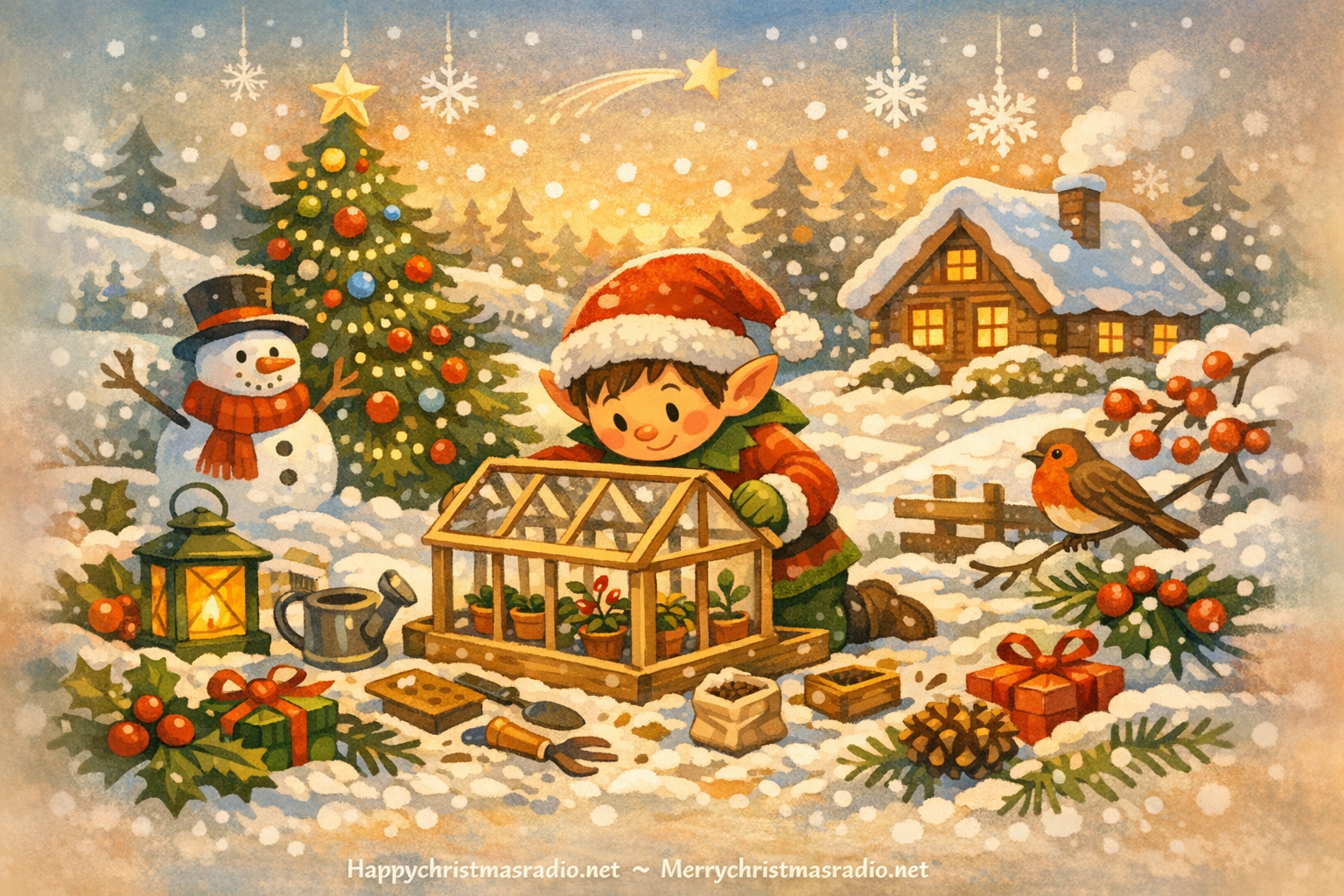 How to Build a Miniature Greenhouse for Winter