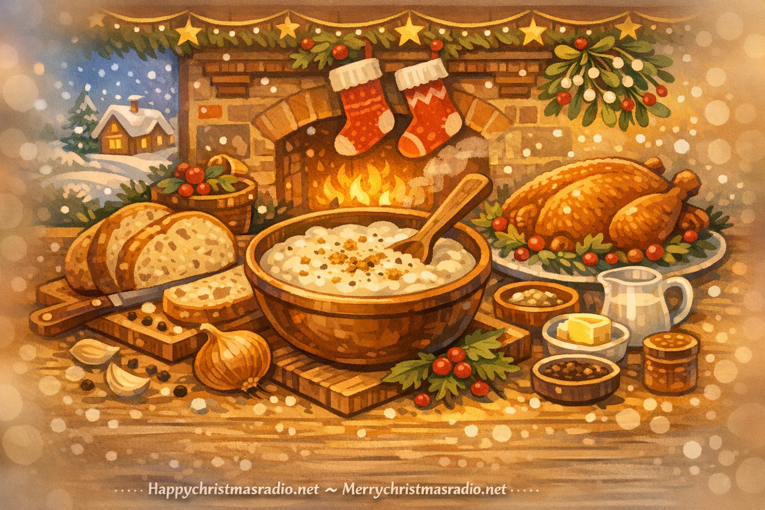 The History of Bread Sauce: A British Christmas Oddity