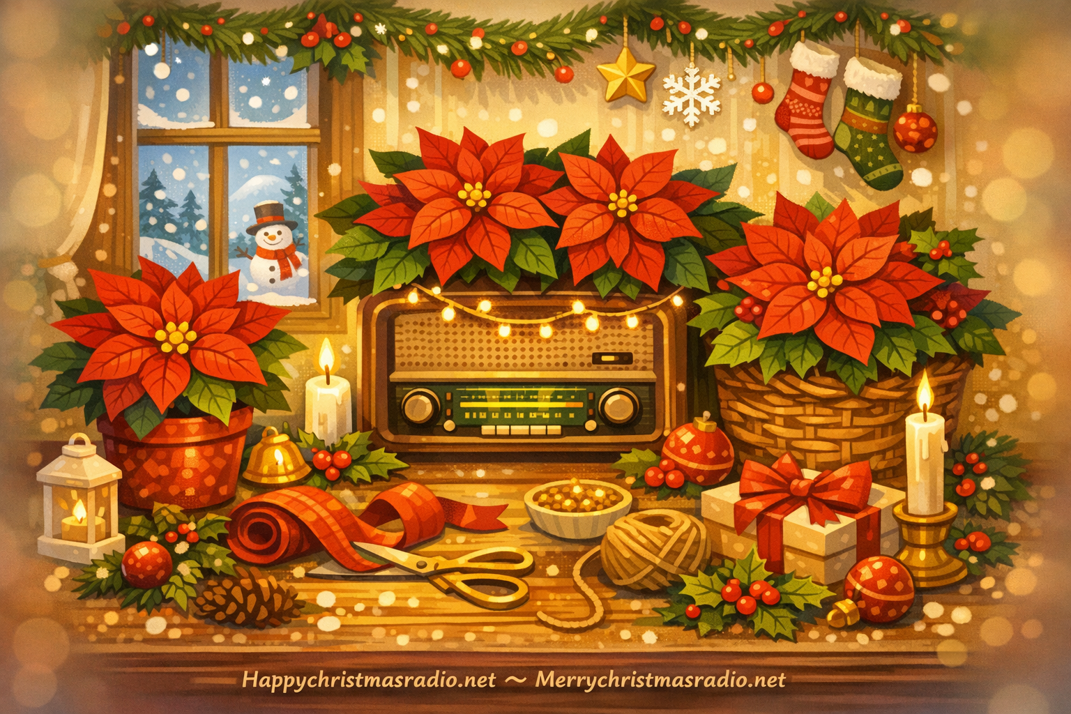 How to Decorate with Poinsettias