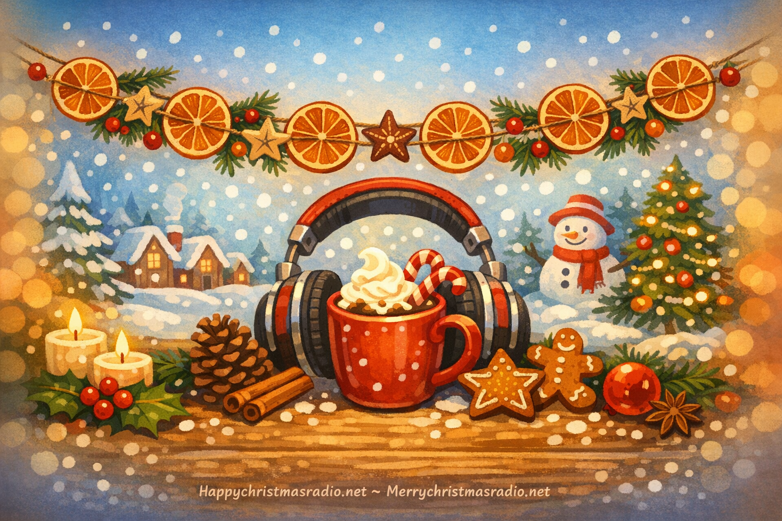 DIY Dried Orange Garlands for a Festive Touch