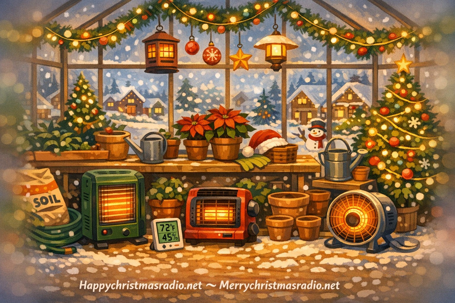 The Best Greenhouse Heaters and Accessories for Christmas