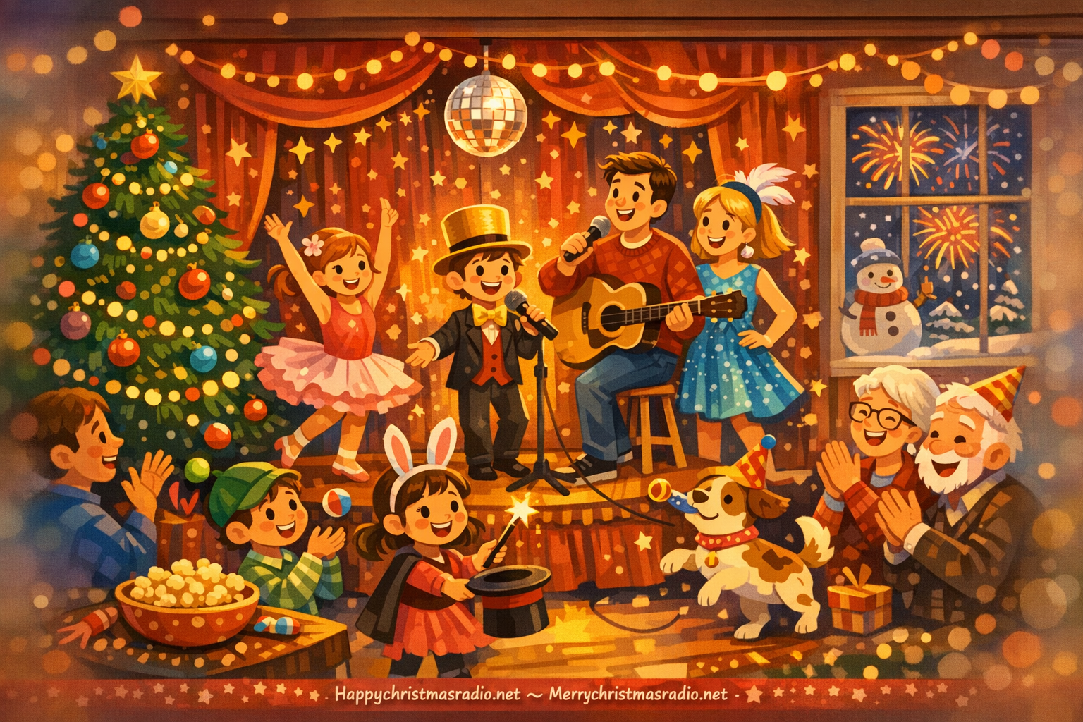 How to Host a Family Talent Show on New Year's Eve