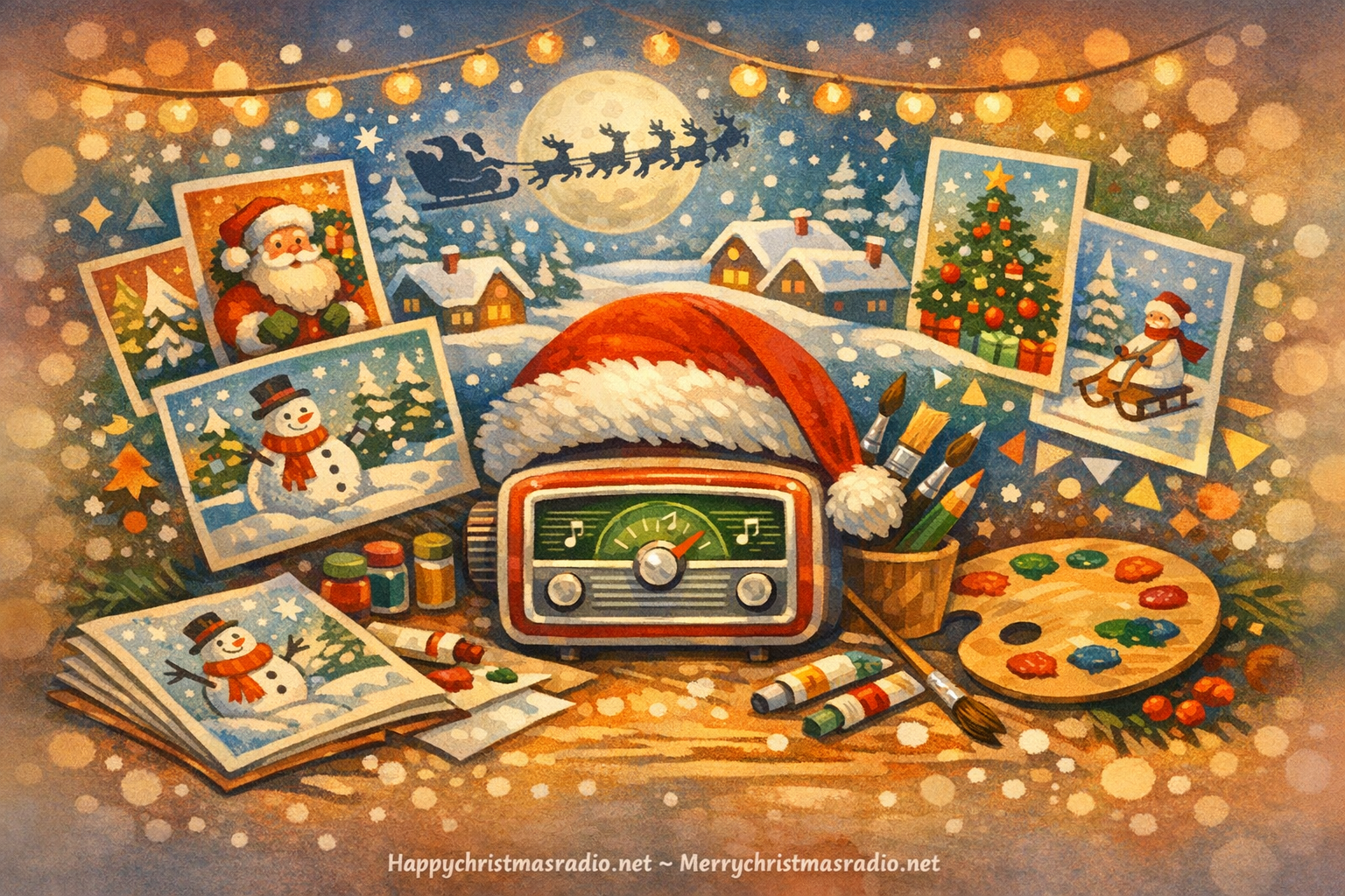 How Christmas Cards Influenced Modern Art