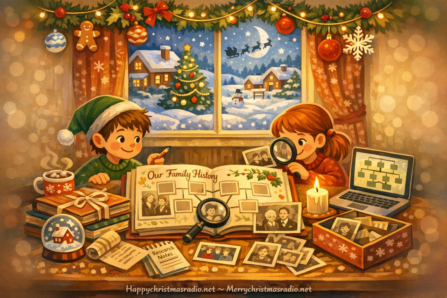 Planning a Family History Project for Winter Break