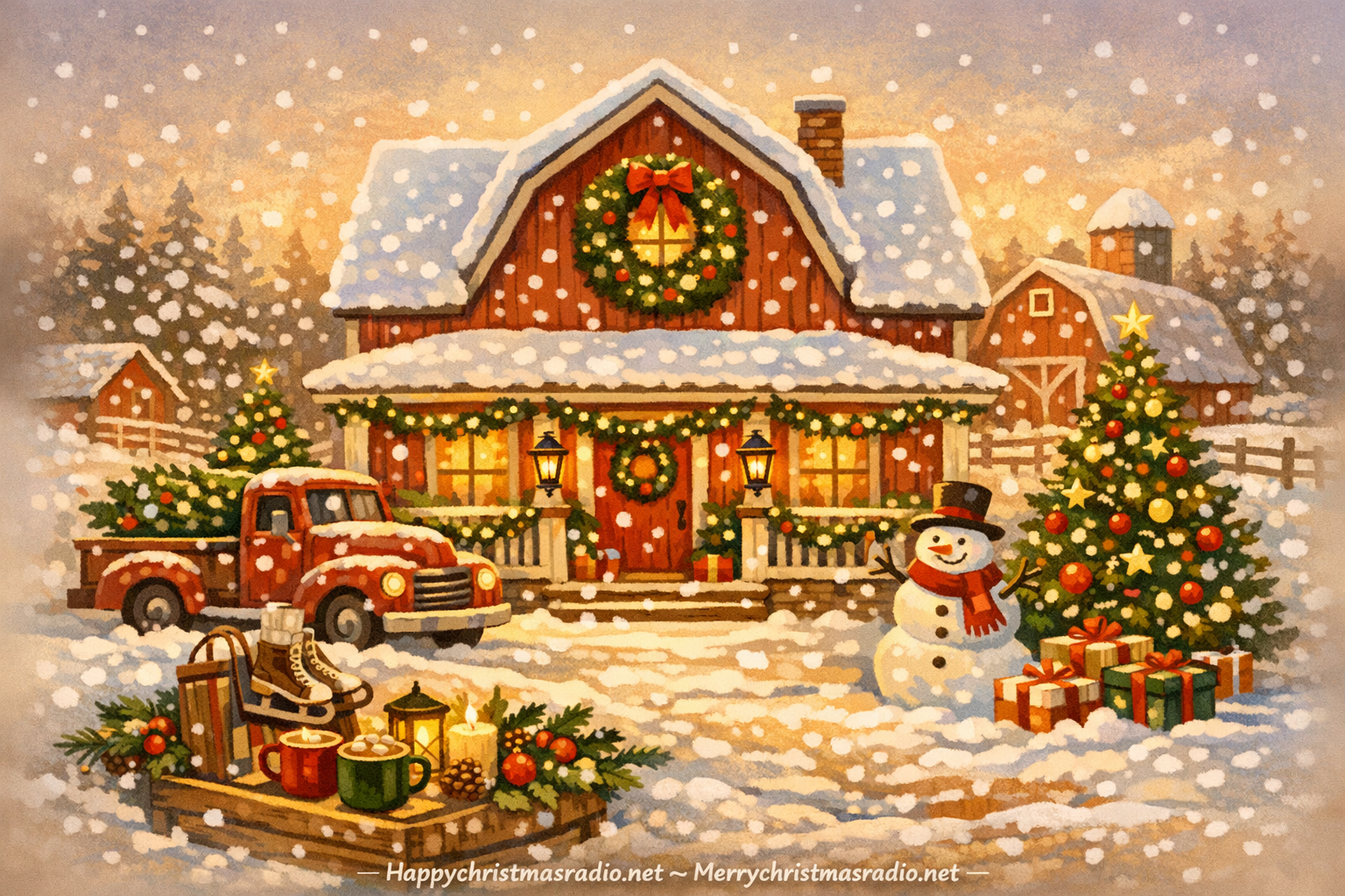 Farmhouse Christmas Decor Inspiration