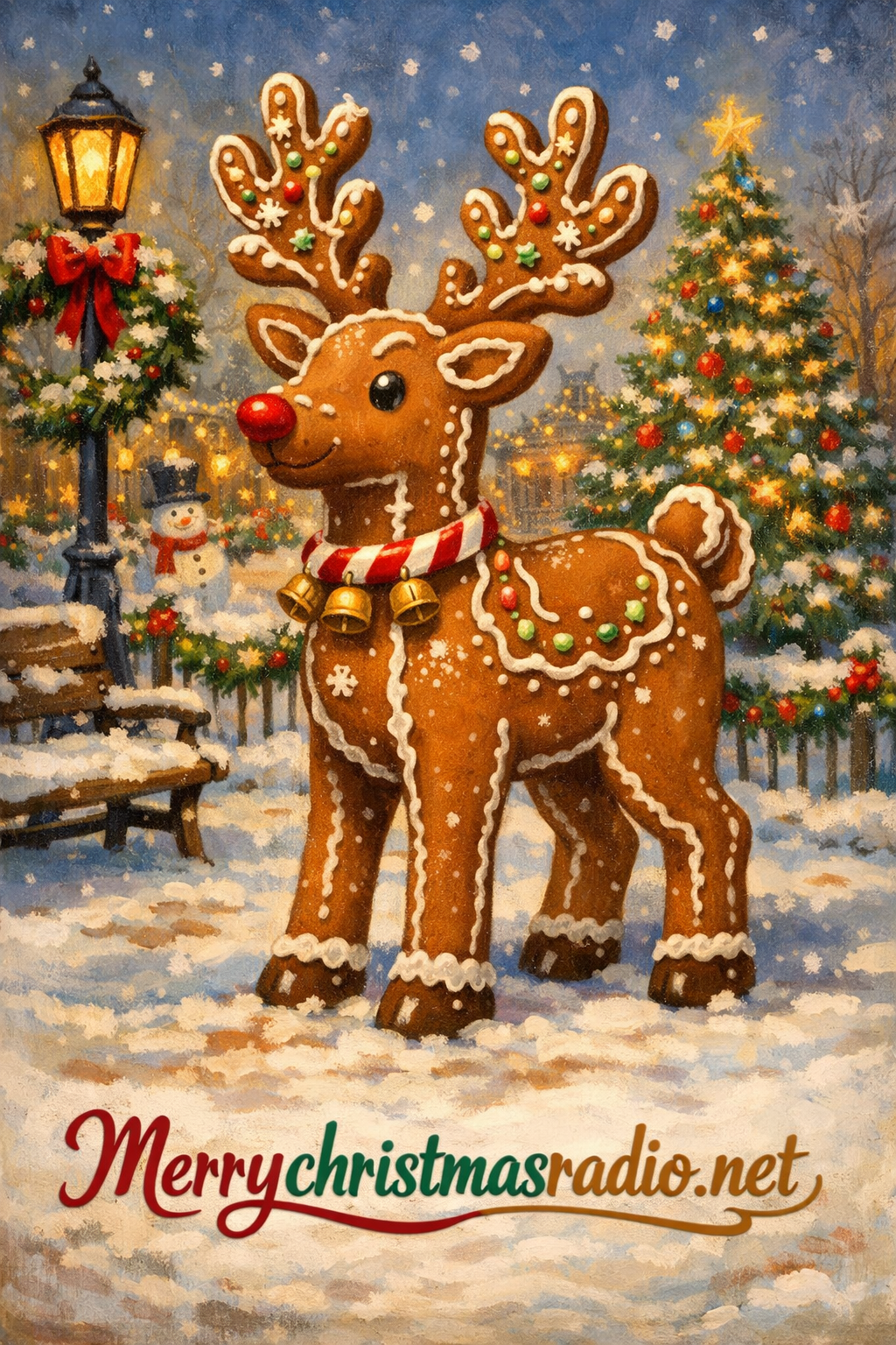 Gingerbread reindeer